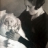 Malý Jindřich Prach s maminkou