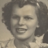 Alžběta Šlesingrová, provdaná Ohlídalová, v roce 1952
