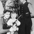 Miroslav Jech s otcem Adolfem a matkou  Annou v roce 1940