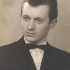 Martin Hrbáč, maturitní foto. Gymnázium Strážnice, 1957