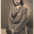 Poslední foto Marie Rychlíkové v sokolském kroji, 1948