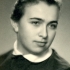 Jana Rohlíková, maturitní fotografie, 1956