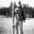 Michal Polman na lyžích