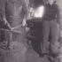 Pamětnice s tatínkem v kovářské dílně kolem roku 1956