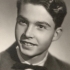 Jan David na maturitní fotografii, 1958
