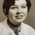 Jana Heinzlová na maturitní fotografii z roku 1971