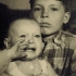 Jan Dittrich se svým mladším bratrem Danem, 14. duben 1951