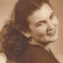 Devatenáctiletá Erna Podhorská, rozená Dejmalová, v roce 1949