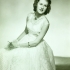 Zdeňka na maturitním plese, 1959