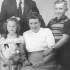 Rodinné foto, Gerhard Krakl je první zprava, 1950