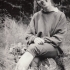 Irena Kvapilová na svatební cestě, Šumava, 1990 