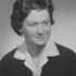 Marta Chlupáčová na maturitní fotografii (1953)
