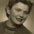 Alena Satynková, portrét; Kladno; cca 1956