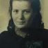 Dagmar Šimková (Srovnalová). Foceno v roce 1943 během nuceného nasazení v Německu. 