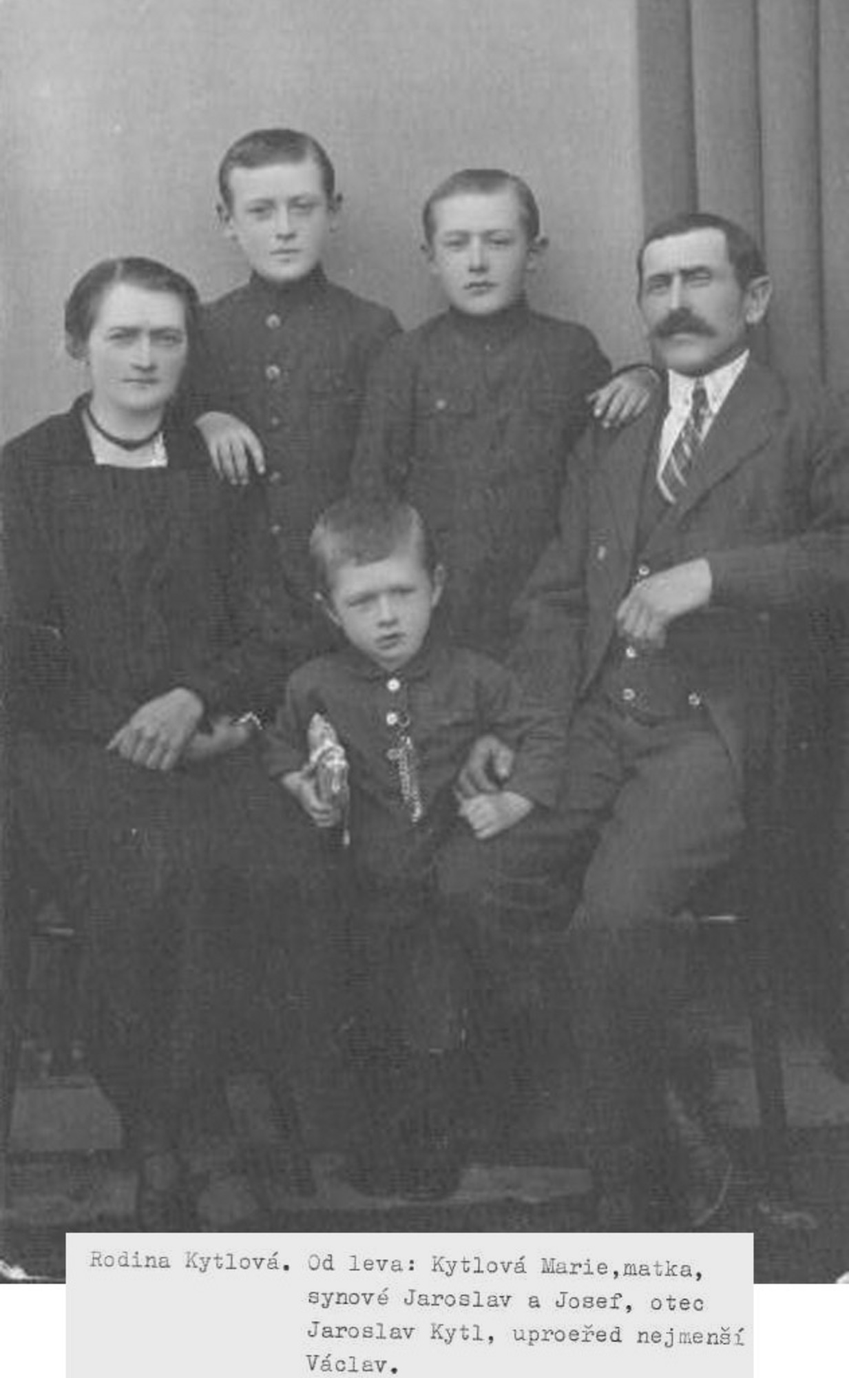 Václav Kytl's family