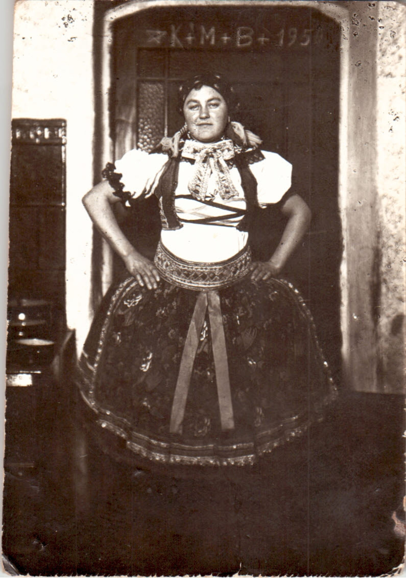 Magdalena Czehowská v chorvatském kroji