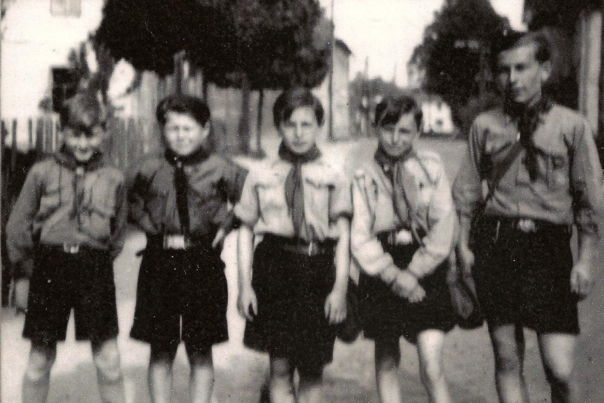 Photo from the Boy Scout chronicle