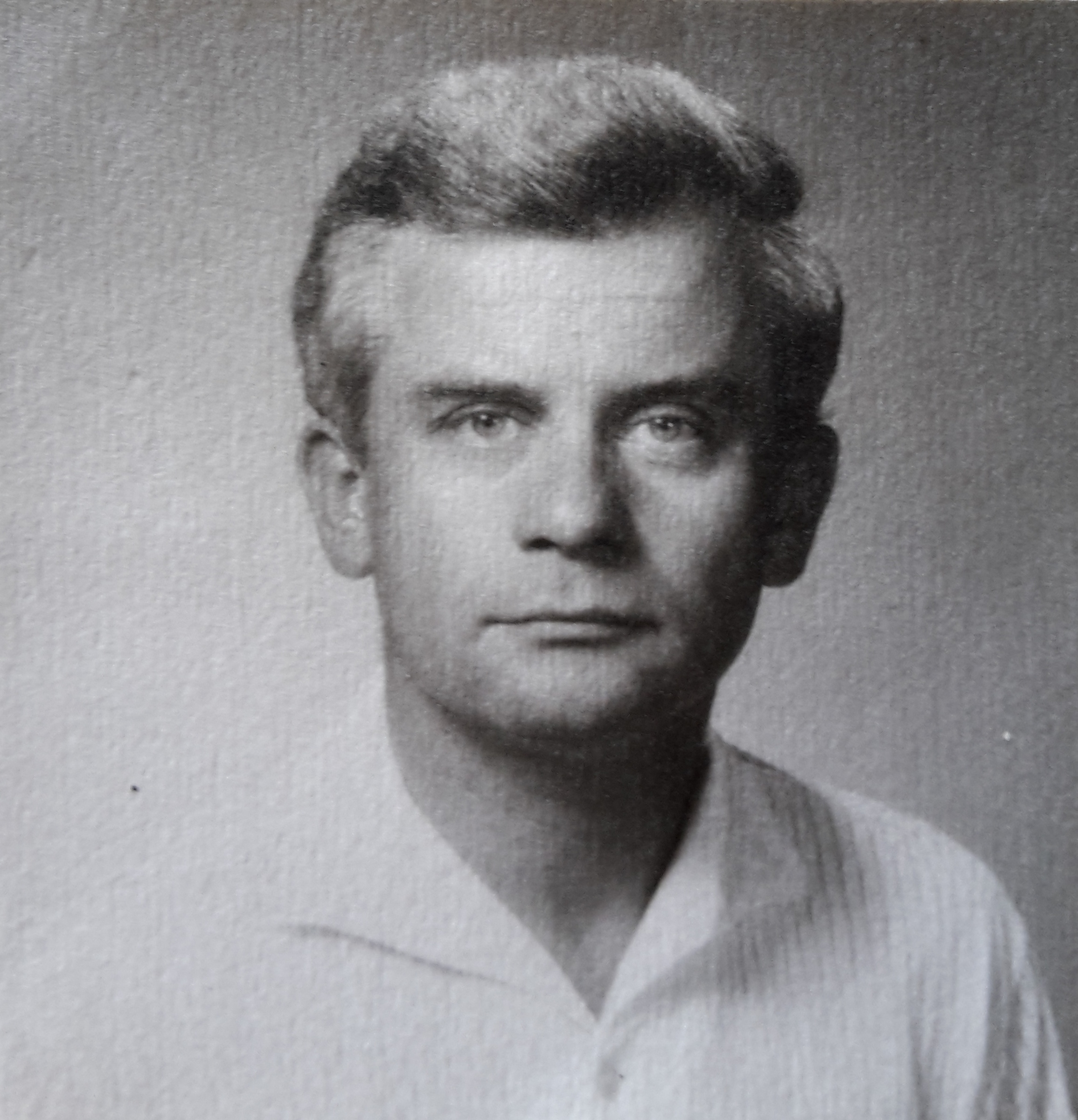 Pavel Javornický as a young man
