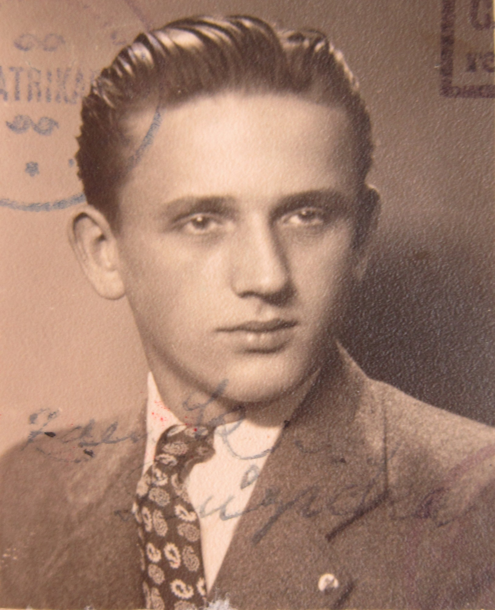 Zdeněk Růžička v mládí