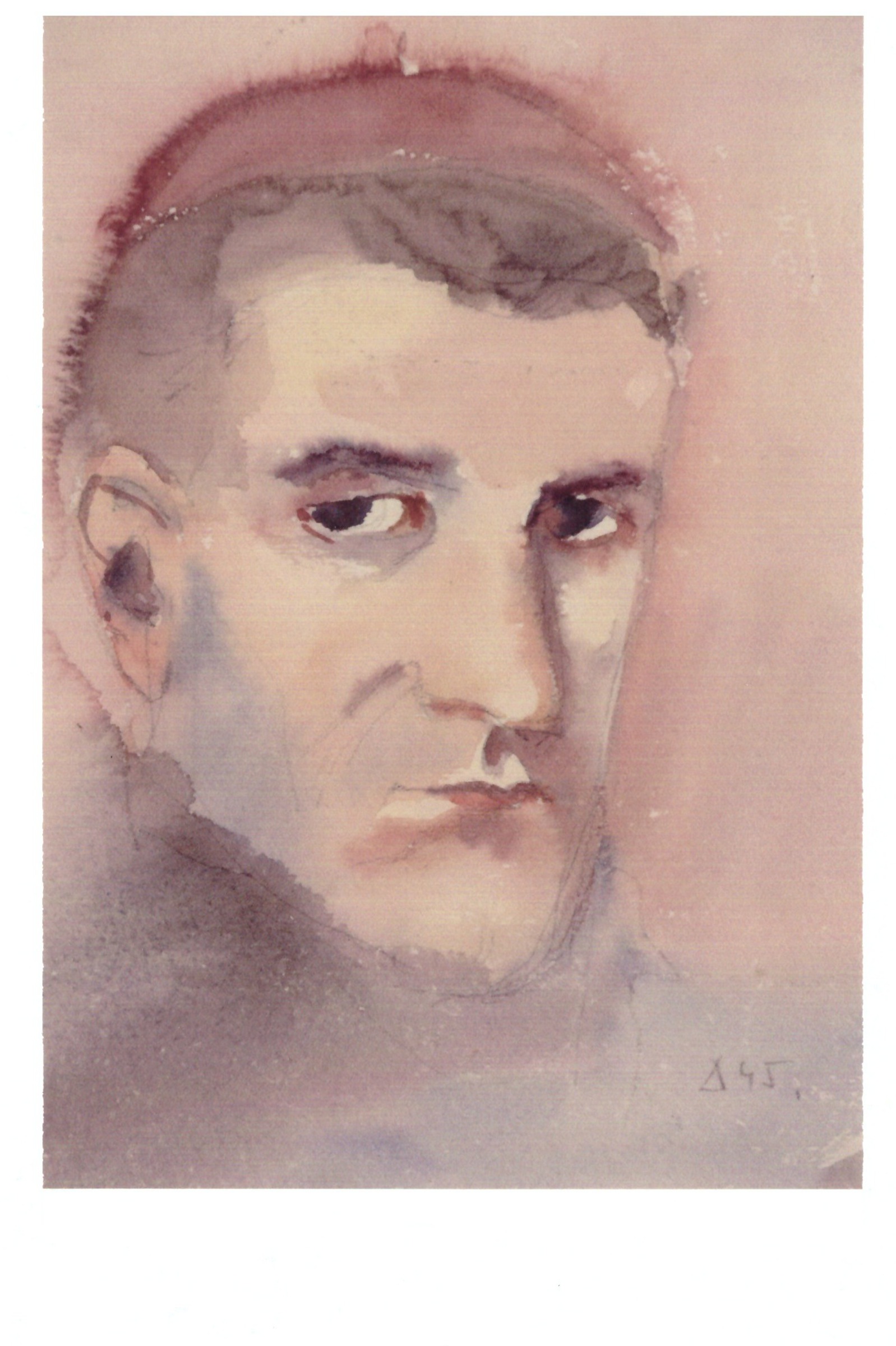 autoportrét z roku 1945