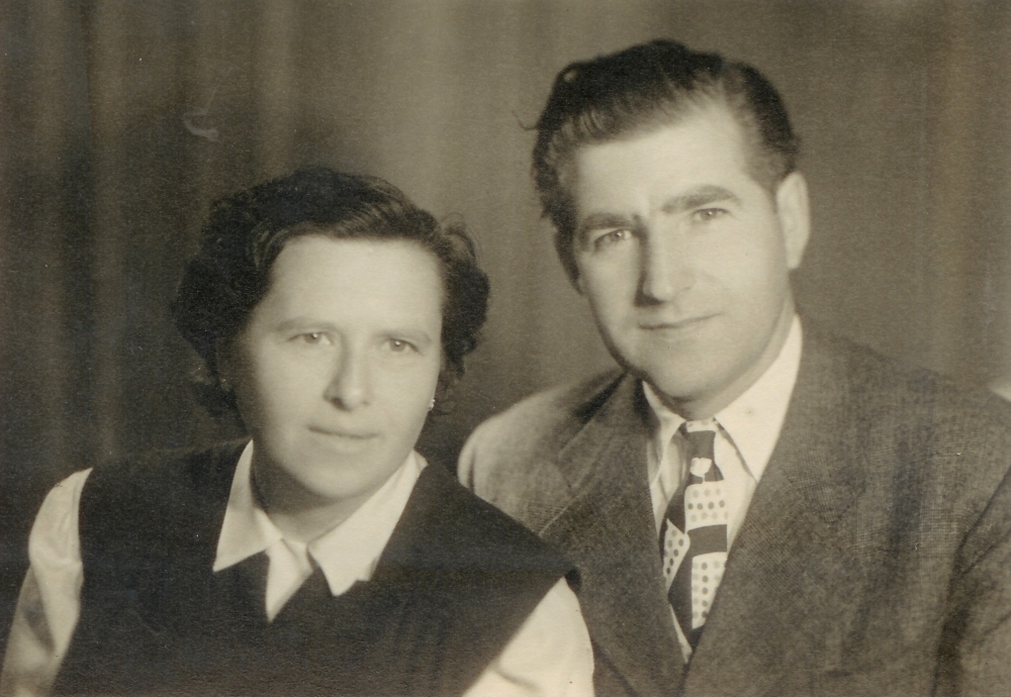 Jaroslav Svoboda se svou druhou ženou Marií v polovině 50. let