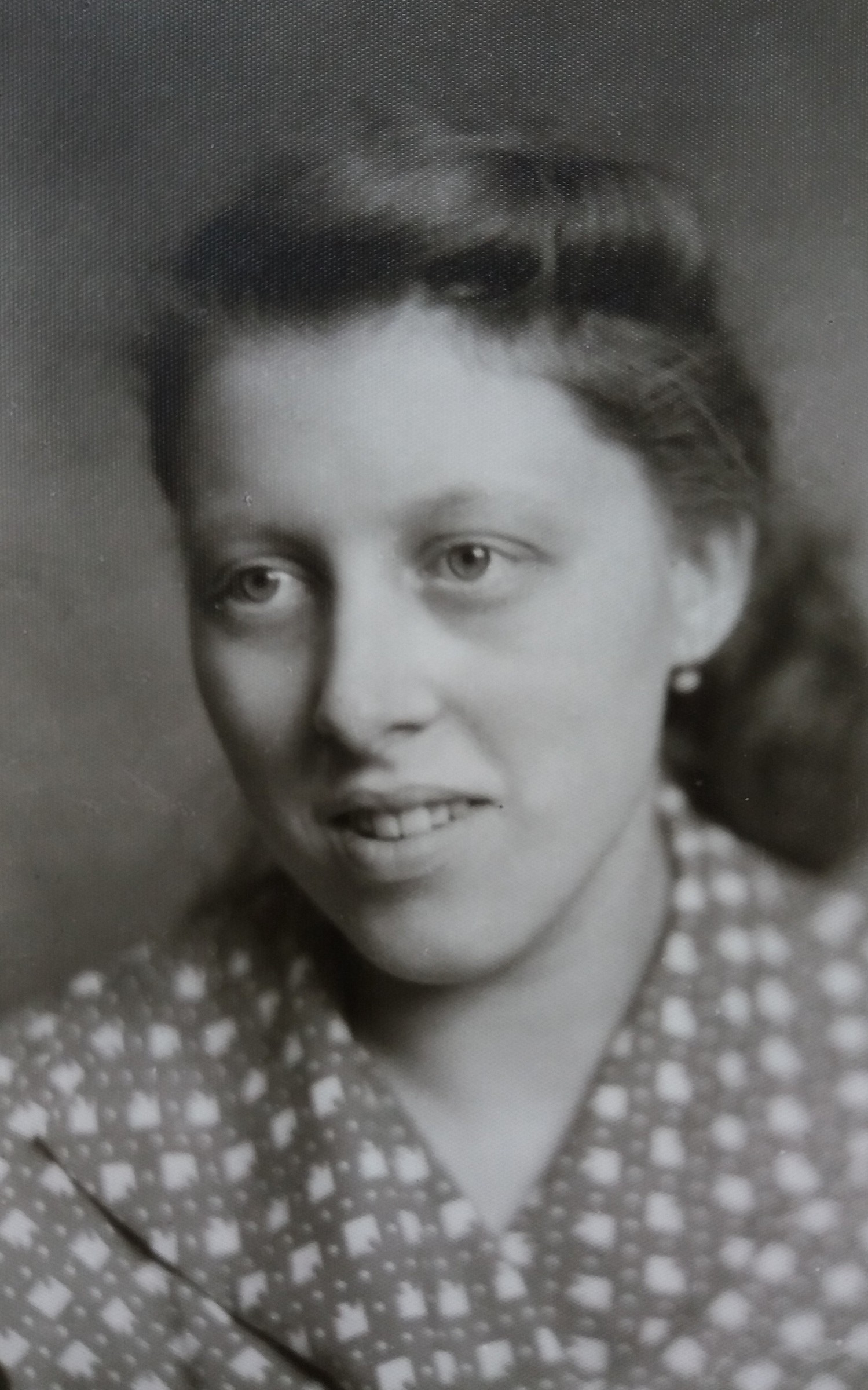 Anna Rajserová v roce 1948