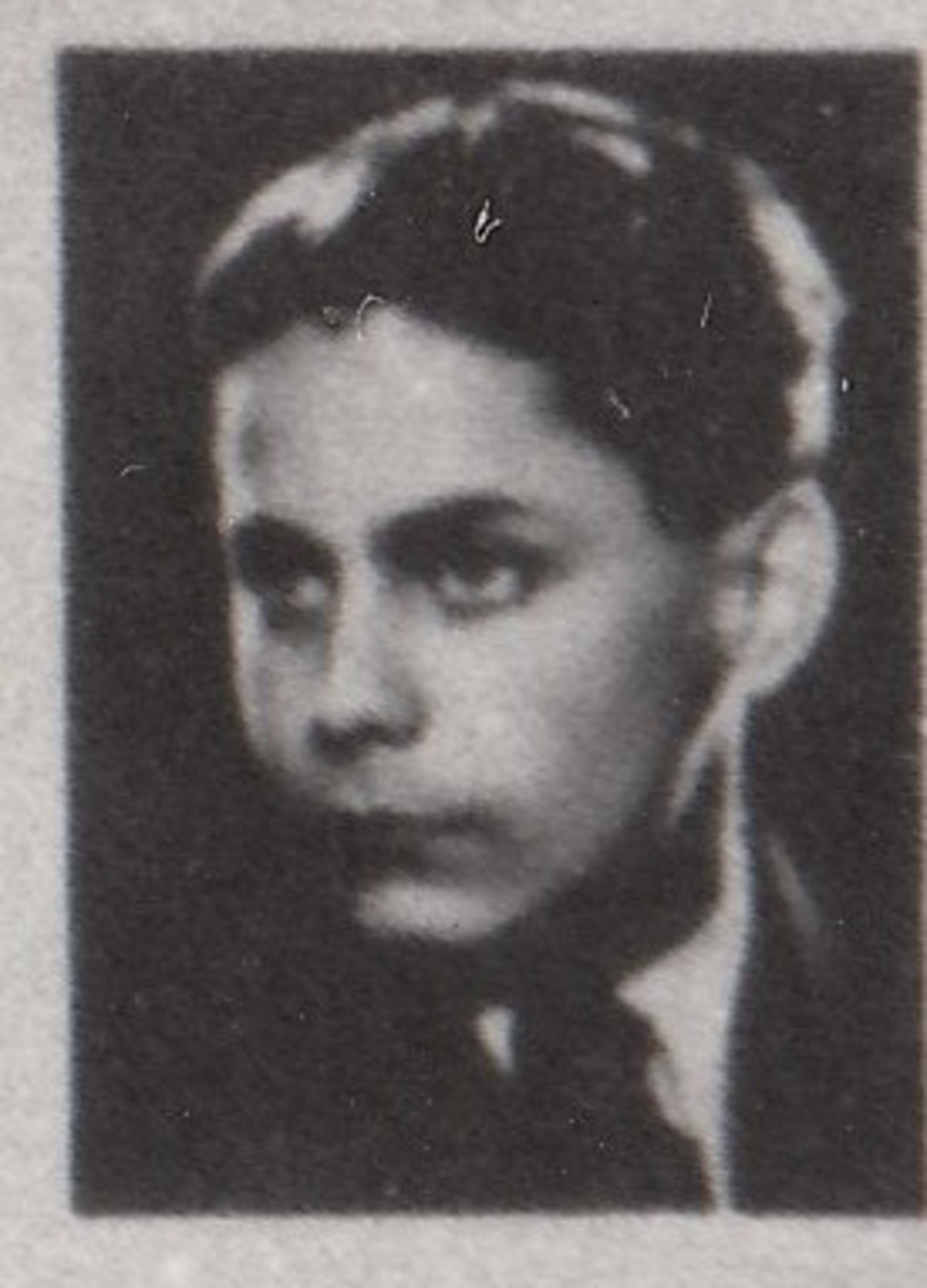 Dov Eisdorfer na maturitní fotografii, 1939