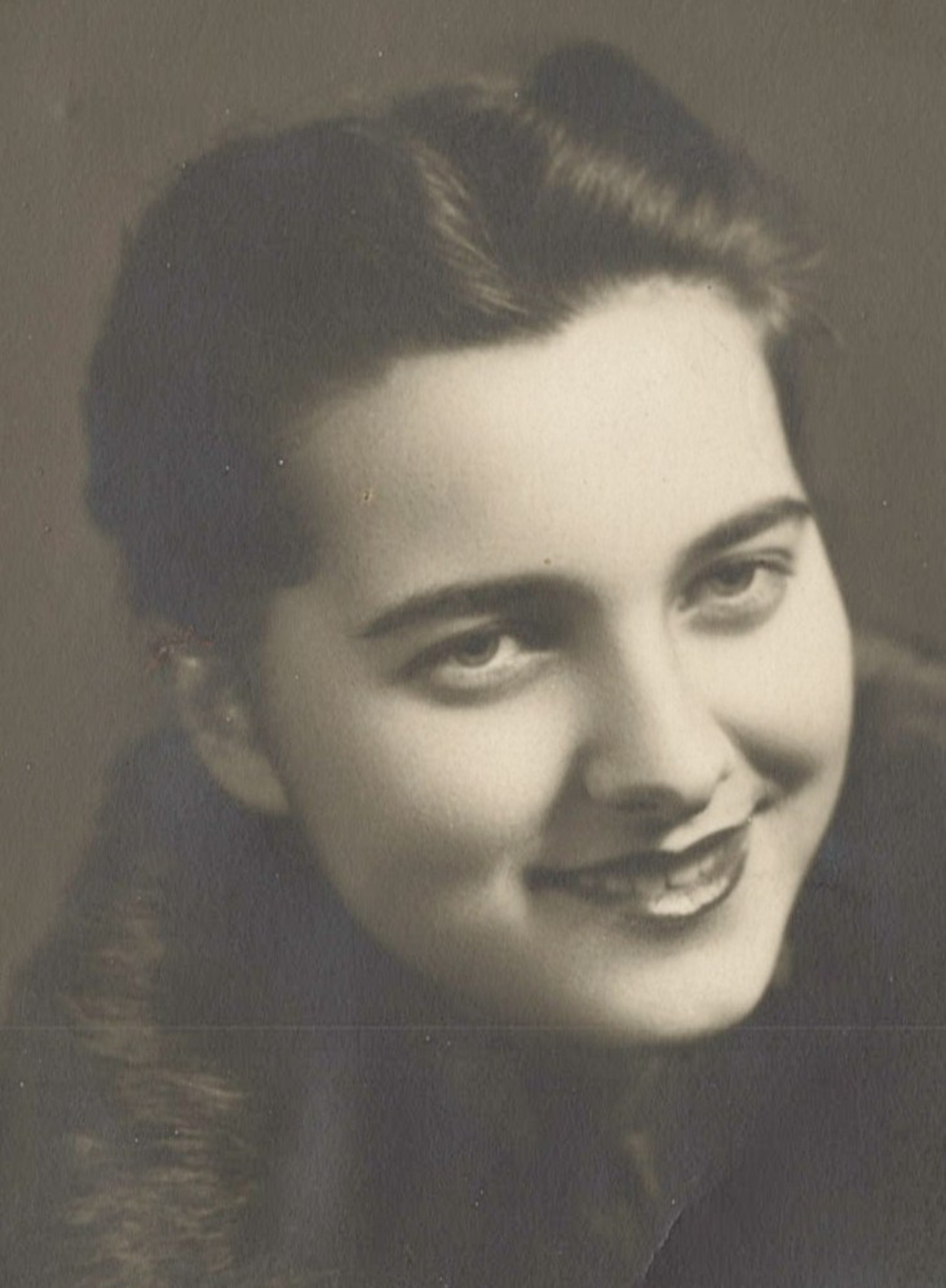 1948 - Marie Brychtová krátce po svatbě